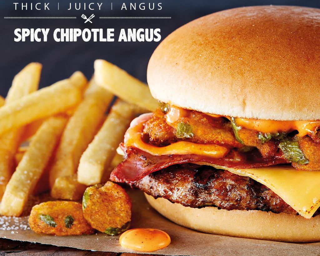 spicy chipotle angus burger