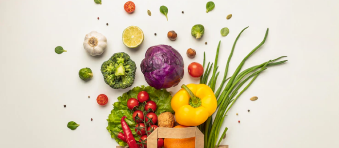 fresh fruits and vegetables